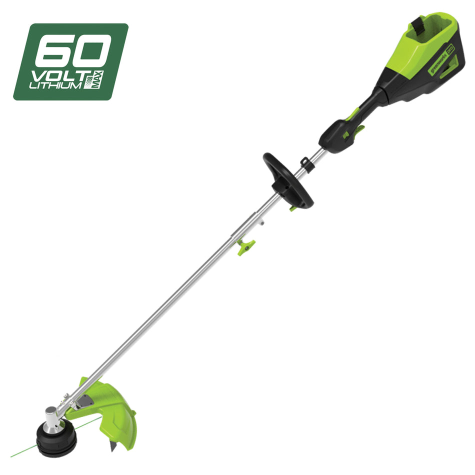 Greenworks 60V String Trimmer - 60V Brushless Cordless trimmer with 40cm Cutting Width & accessories