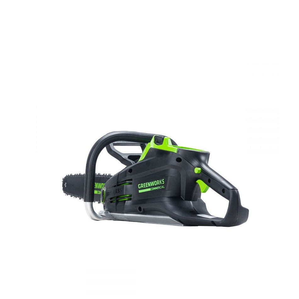 Greenworks 82V 20'' 3.4kW Chainsaw - 20" bar and chain, automatic oiler, 3400w brushless motor, low noise