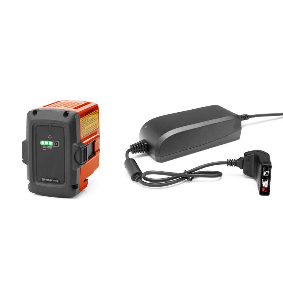 Husqvarna 215iL Battery Trimmer Kit - Premium-quality, battery grass trimmer + battery + Charger