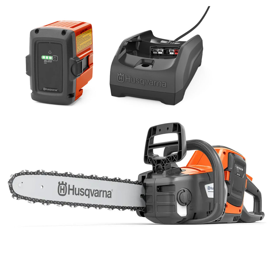 Husqvarna 240i Battery Chainsaw Kit - Chainsaw Kit With BLi20 Battery, 16" bar, super quiet operation