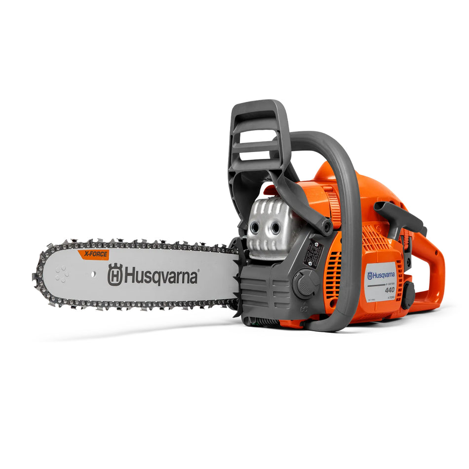 Husqvarna 440e II Saw ($185 BONUS) - 16" bar, 40.9cc saw built for Heavy Duty use - WITH FREE $185 BONUS GIFTS!