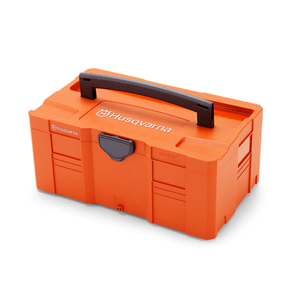 Husqvarna Battery Box Medium - Box for safe storage of Husqvarna backpack batteries, batteries, etc