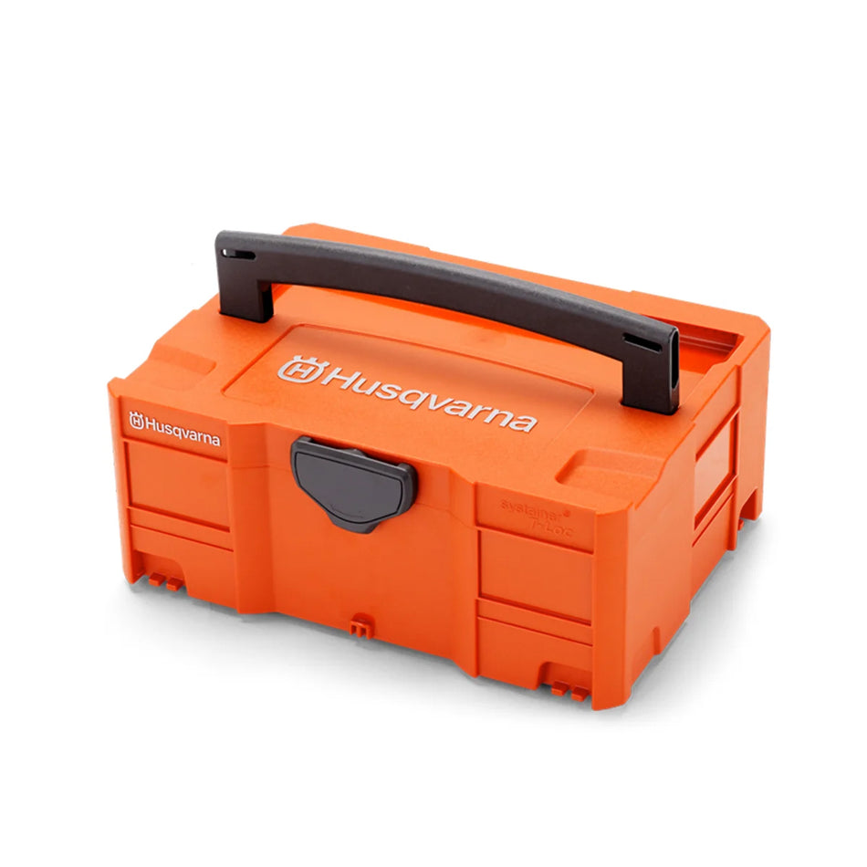 Husqvarna Battery Box Small - Box for safe transport and storage of Husqvarna batteries, chargers, etc