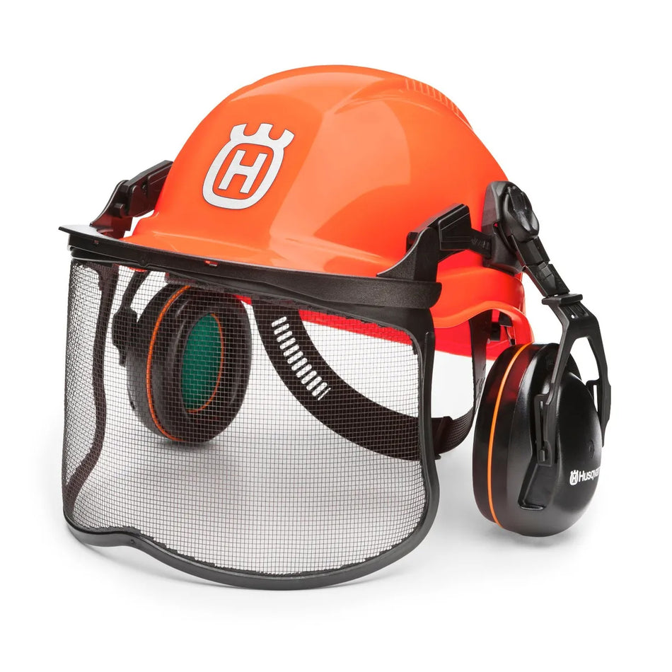 Husqvarna Forest Helmet System - High Quality Safety Gear, Helmet Visor & Earmuffs