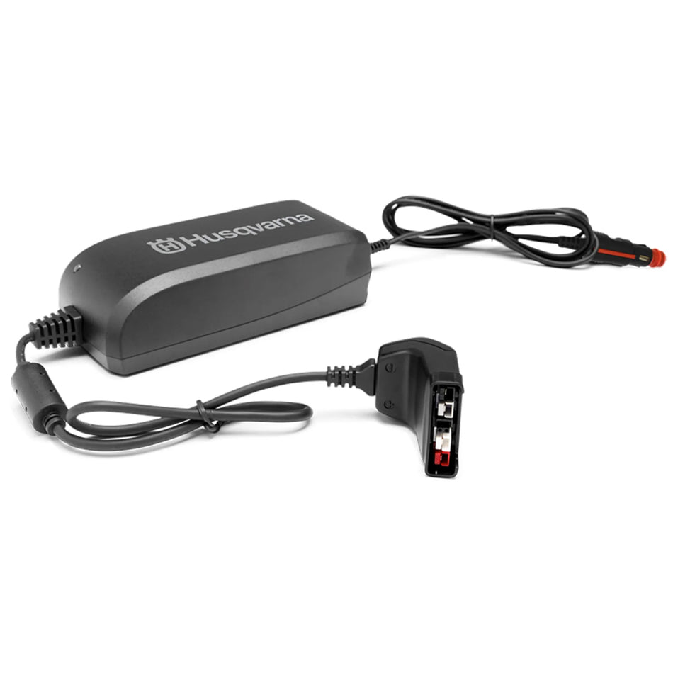 Husqvarna QC80F Car Charger - For safe and efficient in-car charging of Li-ion BLi batteries