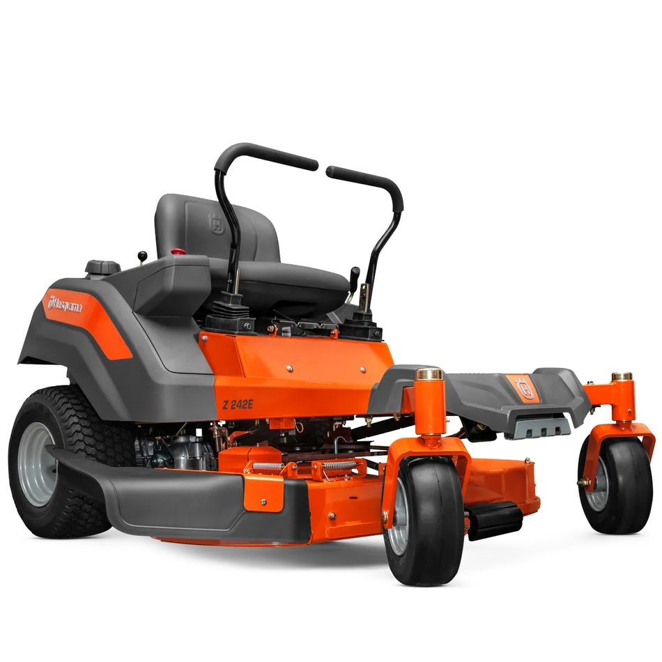 Husqvarna Z242E Zero Turn Mower - 42" Clear Cut Fab Deck & V-Twin Kawasaki powered Zero