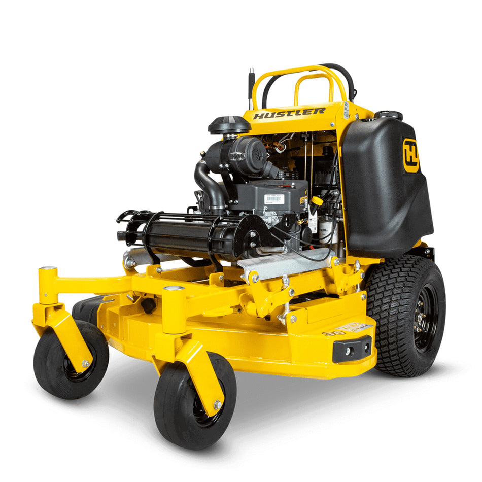 Hustler Super S Stand On 36 Mower - 36" Fab Deck, 19HP Kawasaki Engine, Hydro Transmission, 6yr warranty