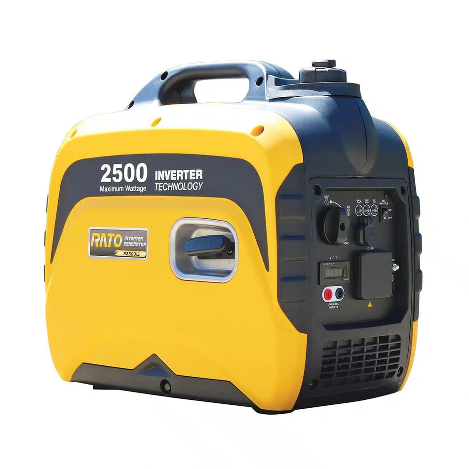 RATO R2500iS Inverter Generator - 80cc / 3.5hp inverter generator covered by 2 year/500 hour warranty!