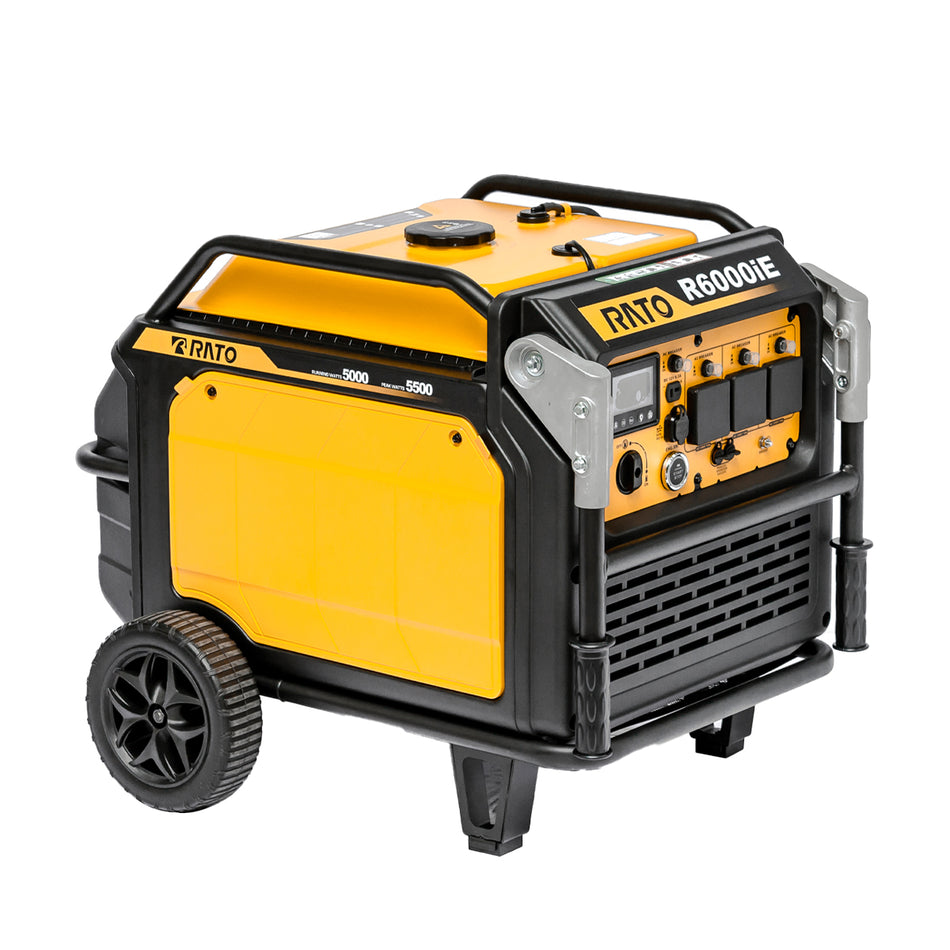 RATO R6000iE 5.5kW Generator - Electric start, 5.5kW output, 6 hours operation