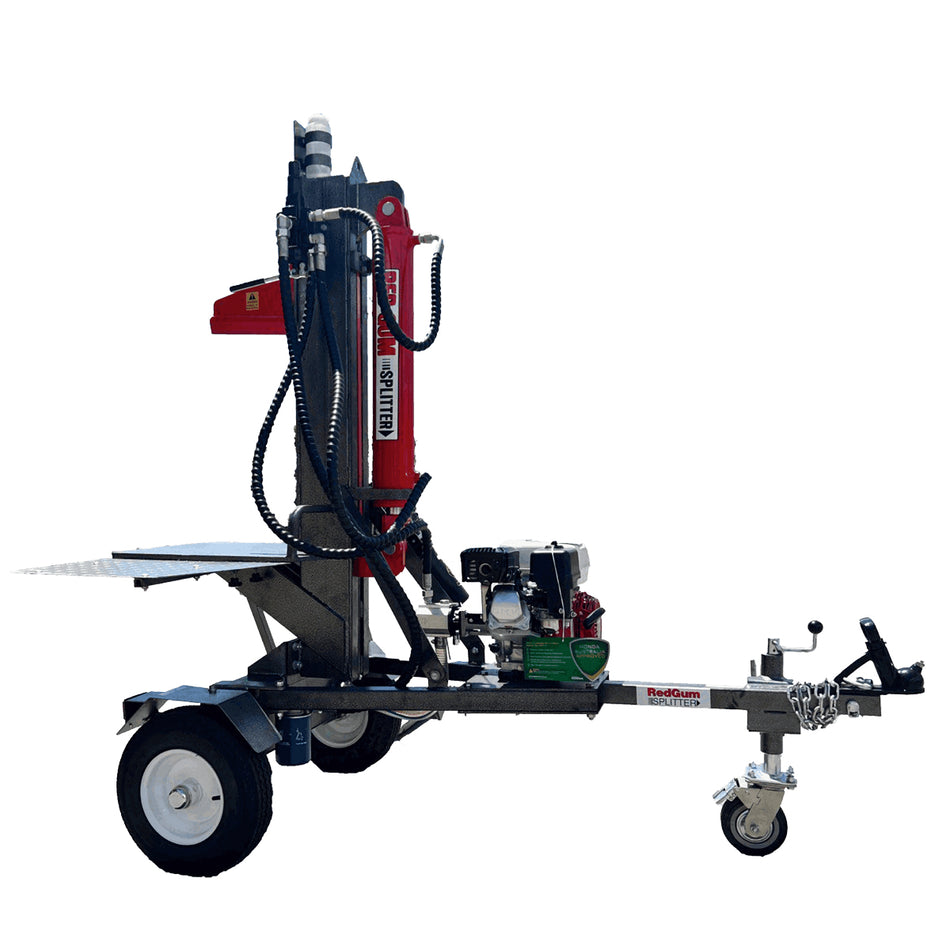 RedGum 25000 SUPER V Lifter-Splitter - Special Edition Vertical Lifter-Splitter with Honda GX200 engine!