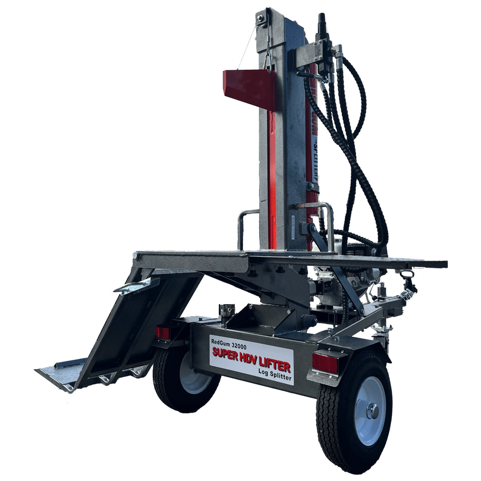 RedGum 32000 SUPER HDV Lifter-Splitter - Most Powerful Log Splitter in its Class!