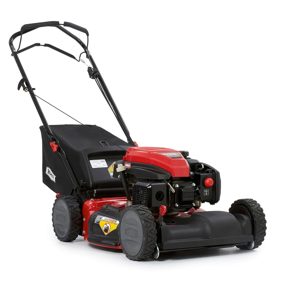 Rover Duracut 955SP Lawn Mower - 196cc Rover engine, 21" cutting deck, self-propulsion, mulch & catch