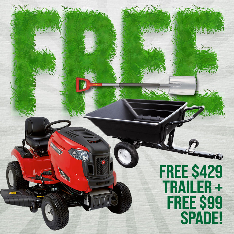 Rover Lawn King 18/42 Ride On Mower - Fully Auto 18HP Kawasaki V-Twin Engine 42" cut