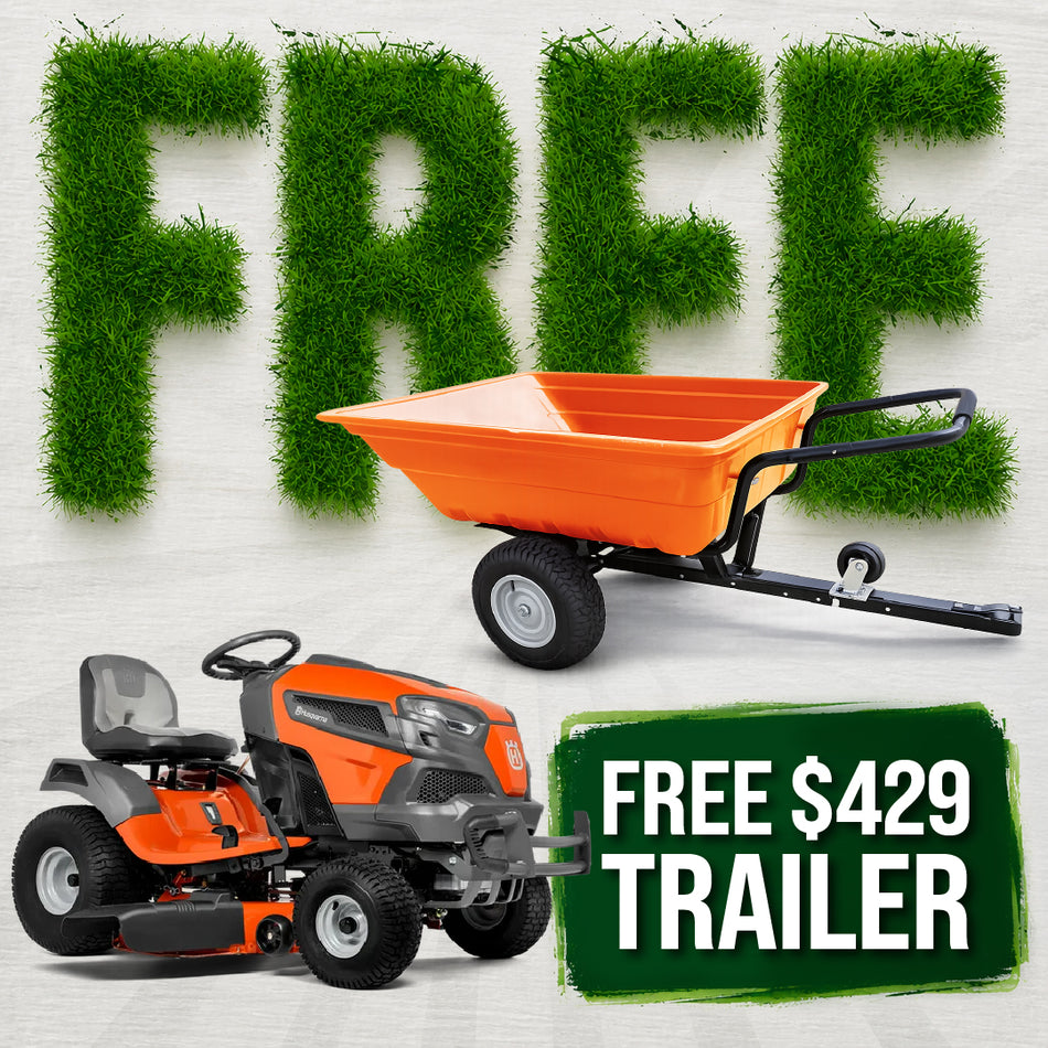 Husqvarna TS142TXD Lawn Tractor - Fully Auto 21.5HP V-Twin 42"Cut with $1519 IN SAVINGS & FREE STUFF!