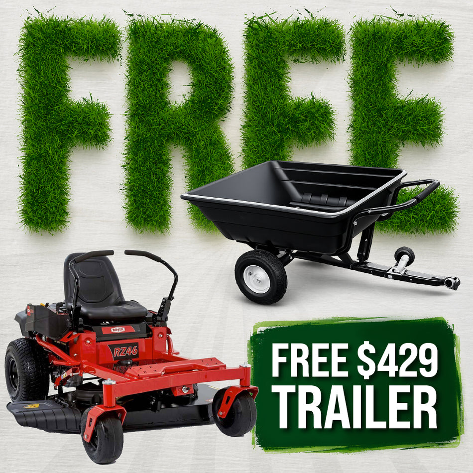 Rover RZ 46 Zero Turn Mower - 46" Fab Deck, 21.5HP Kawasaki V-Twin with $1928 IN SAVINGS & FREE STUFF!