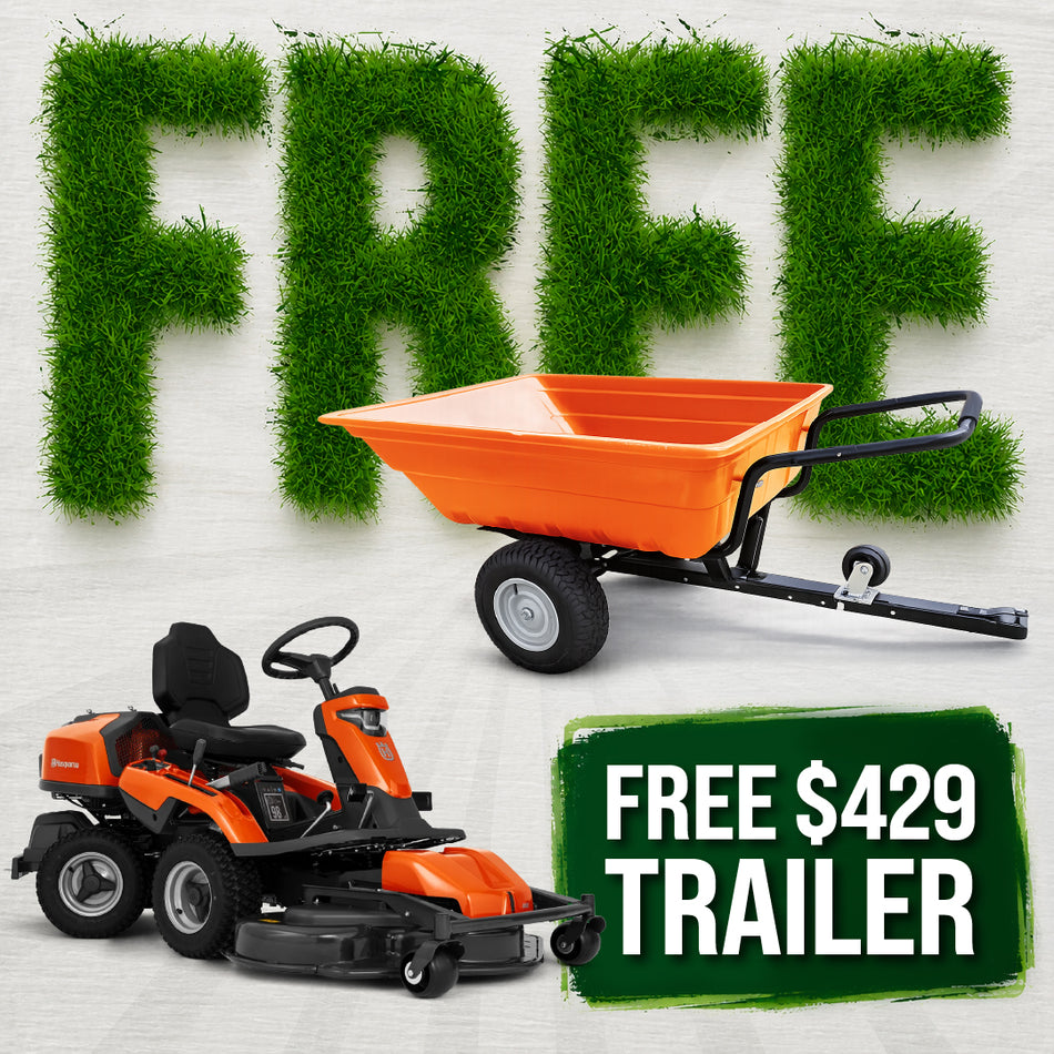 Husqvarna R316TX Rider Mower - Kawasaki 603cc V-Twin Engine, cutting width 103cm, Bluetooth connectivity!