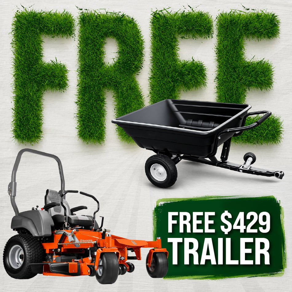 Husqvarna MZ48 Zero Turn - 23HP Kawasaki V-Twin Engine, 48" Fabricated ClearCut Deck + $528 FREE GIFTS