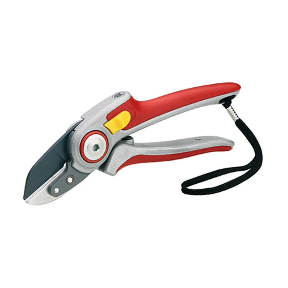 WOLF-Garten Anvil Secateurs Pro - 25mm cutting diameter, internal spring, non-stick hardened steel blade