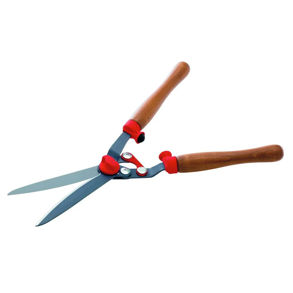 WOLF-Garten HS-G Hedge Shears - Curved, non-stick blades, integrated lever makes trimming easy