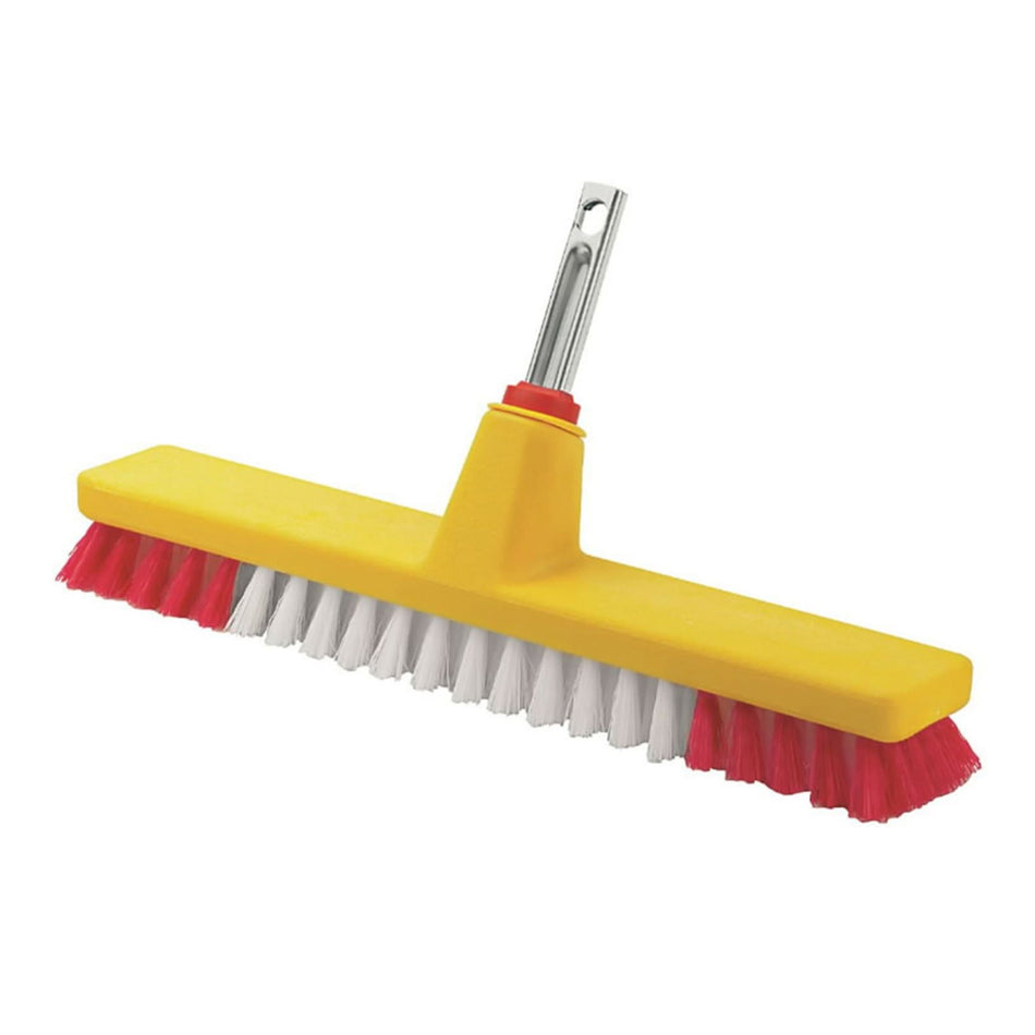 WOLF-Garten Large-Area Scrubber - Multipurpose broom with a wide (41cm) scrubbing area