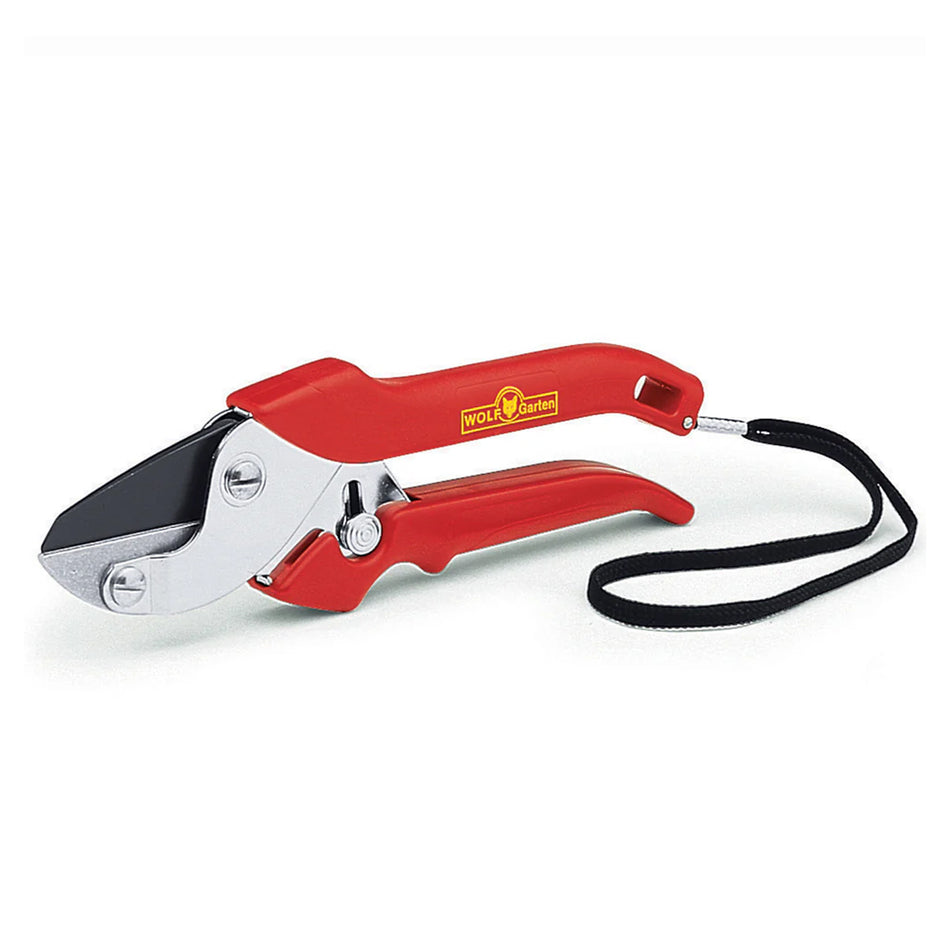 WOLF-Garten RS 2500 Anvil Secateurs - Classic range. Precision-ground blade. Hostaflon non-stick coated blades