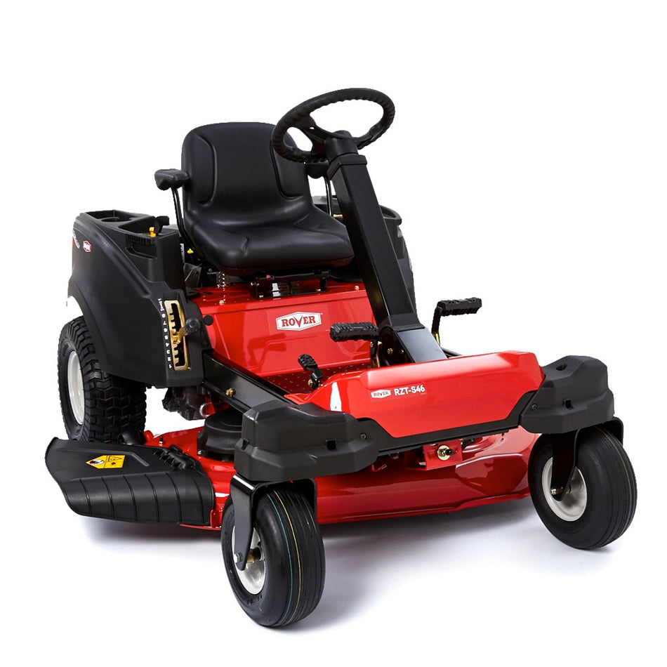 Rover RZT S 46 Zero Turn Mower - 22hp Kohler® V-Twin engine, 46" cut, steering wheel control