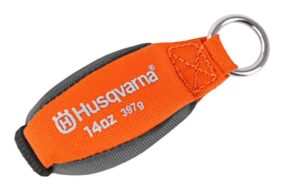 Husqvarna Throw Weight - Throw weight for line setting.