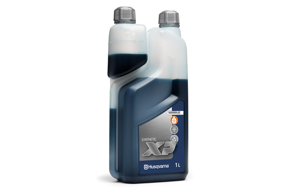 Husqvarna XP Synthetic 2-Stroke Oil - For tough use with high loads and engine speed.