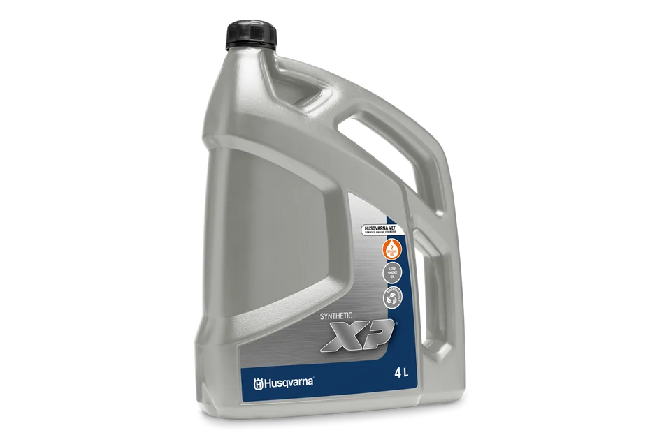 Husqvarna XP Synthetic 2-Stroke Oil - For tough use with high loads and engine speed.