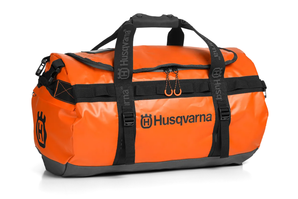 Husqvarna Xplorer Duffel Bag (55L) - Made of tough materials and smart features for all purposes.