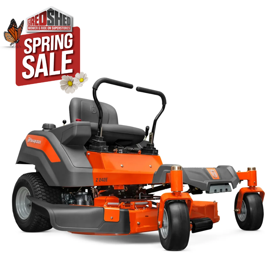 Husqvarna Z242E Zero Turn Mower - 42" Clear Cut Fab Deck & V-Twin Kawasaki powered Zero