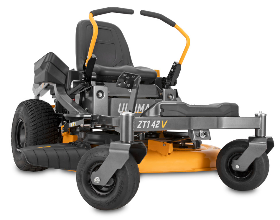 Cub Cadet ZT1 42 V - With dual EZT 2200 hydrostatic transmissions for quick and effortless ground speed.
