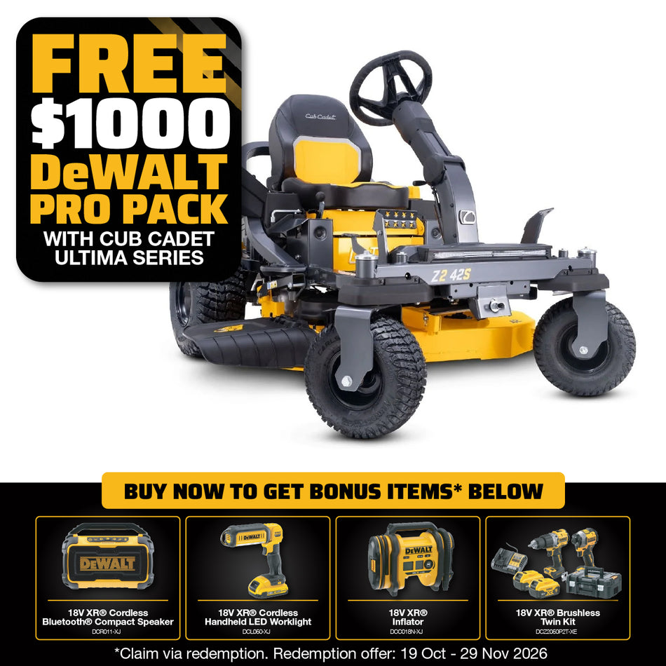 Cub Cadet Z2 42 S Zero Turn Mower - Commands attention and sets a new standard in zero-turn mowers.