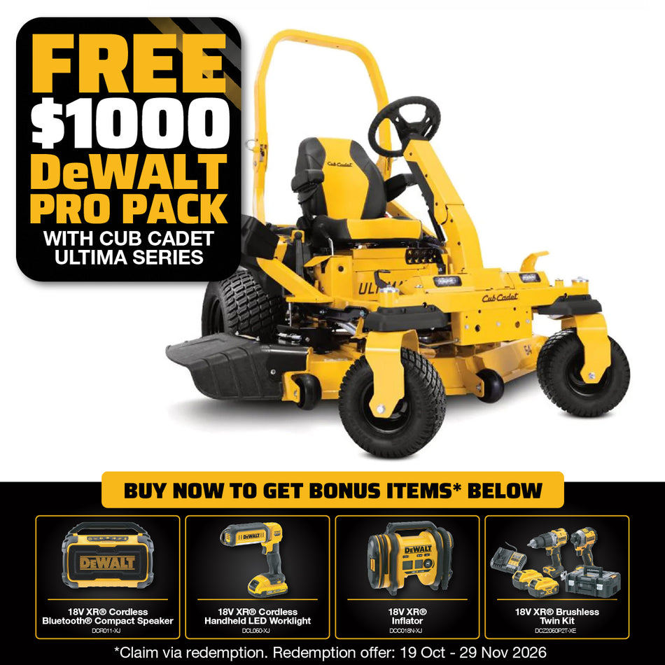 Cub Cadet Ultima ZTXS5 54 Zero Turn Mower - 54" zero turn with 24HP Kawasaki V-Twin & 3yr warranty