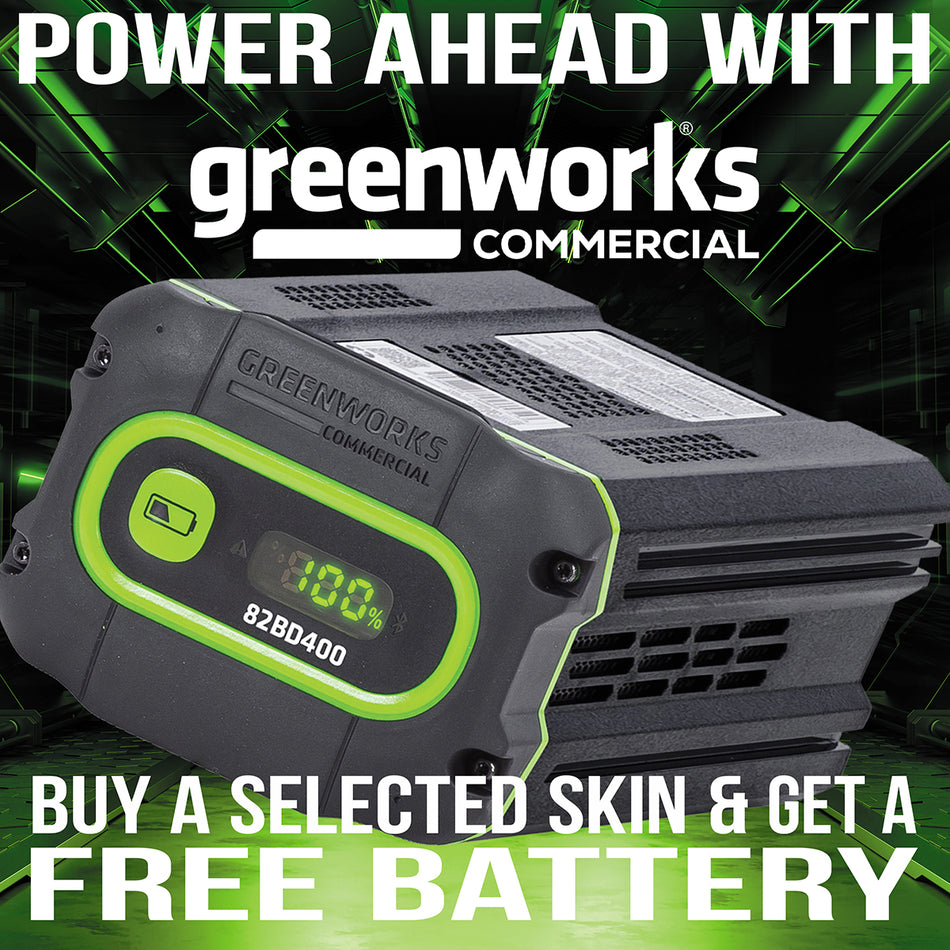 Greenworks 82BH20D 82V Dedicated Blower [2408007AU] - 82V commercial brushless blower, variable speed, lightweight, cruise control