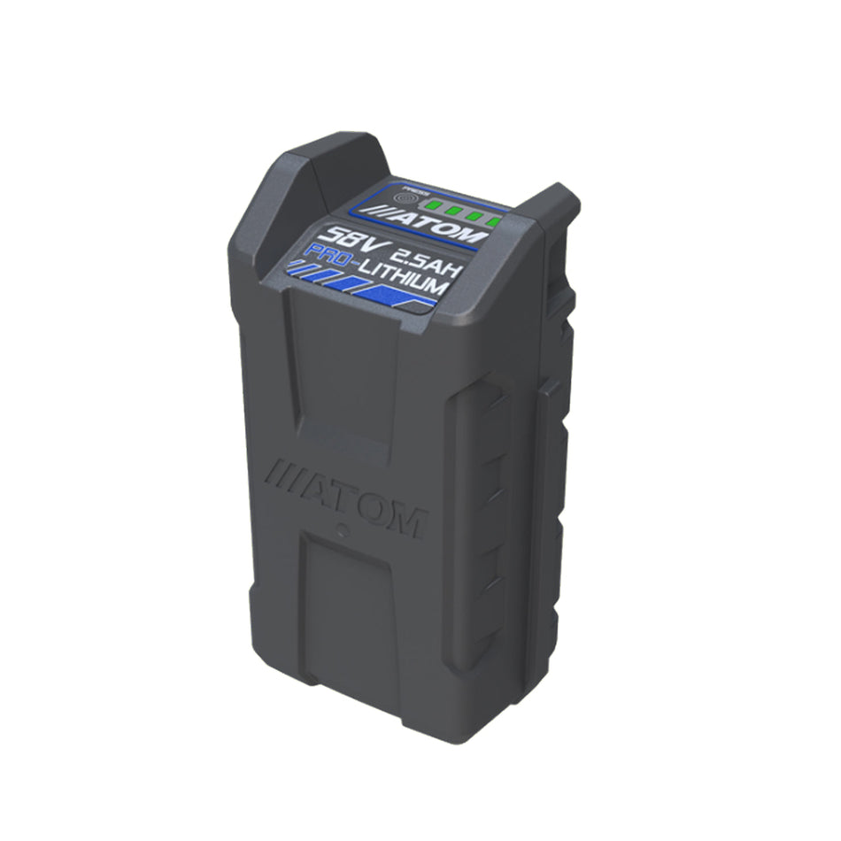 Atom 2.5AH 58V Battery - 2.5AH 58V Battery for Atom's range of battery products