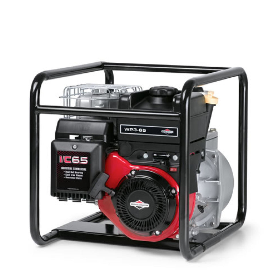 Briggs & Stratton B&S WP3 - 65 Water Pump - Intek™ I/C 6.5 HP, durable, 3" pump (75mm), self priming, Flow Rate 930 L/m