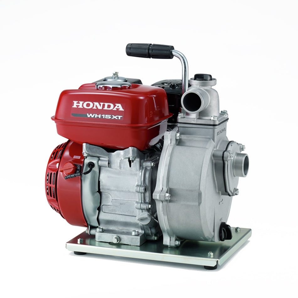 Honda WH15XT 4-Stroke Pump - Powerful 4-stroke pump powered by Honda GX120 engine. 1.5" high pressure!