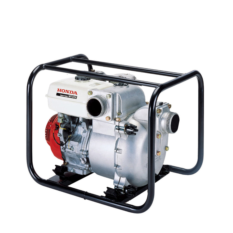 Honda WT30 Large Trash Pump - Largest Trash Pump-Huge 1300 litres per minute Capacity with GX240 engine