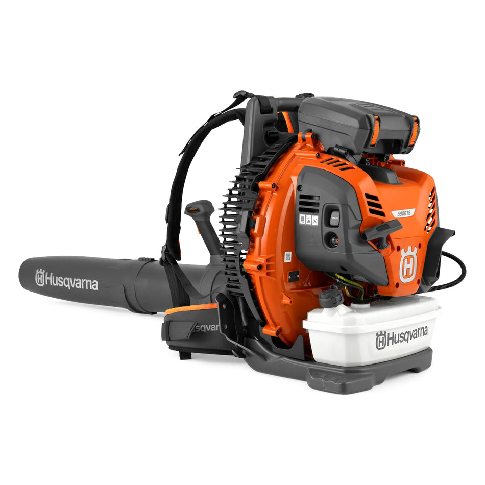 Husqvarna 590BTS - World's most powerful backpack blower available at the RedShed