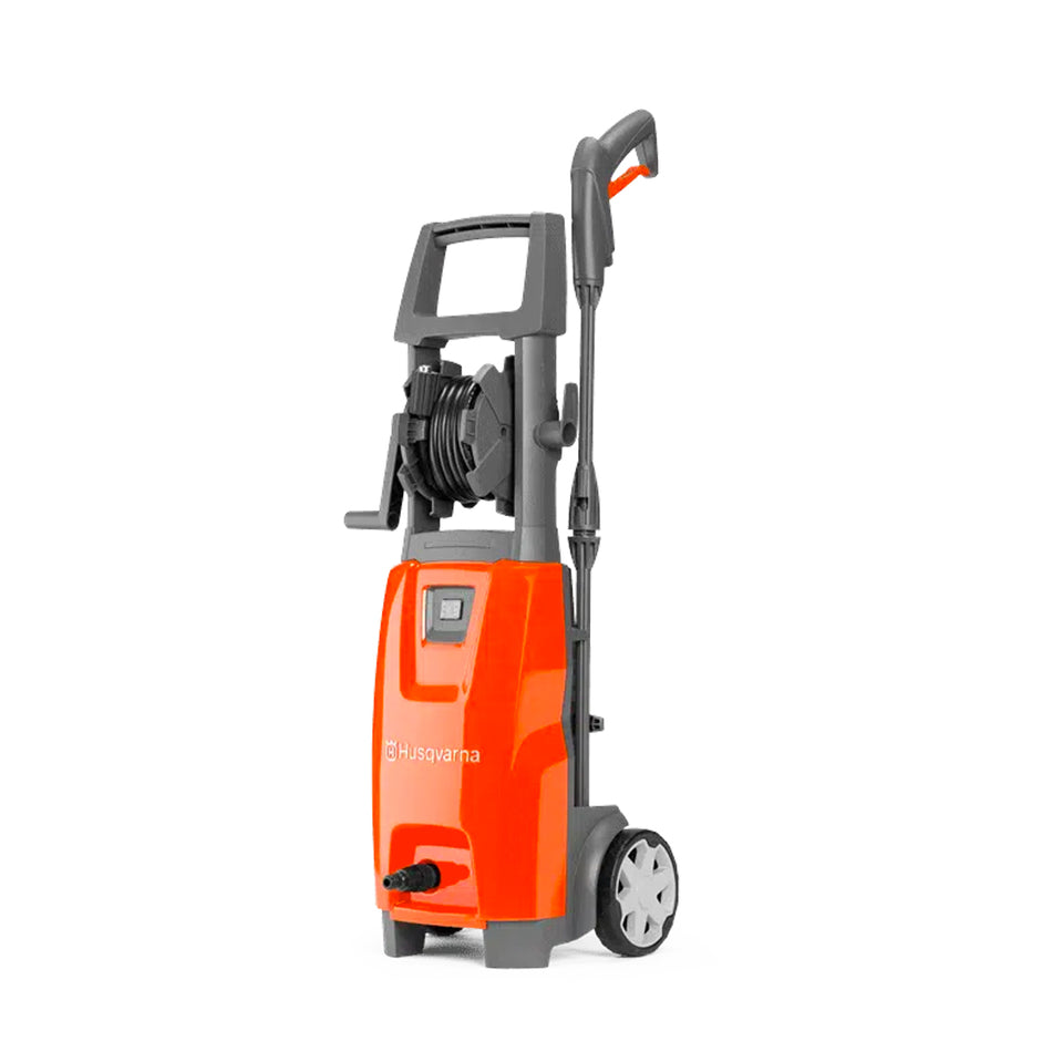 Husqvarna PW125 Pressure Washer - 1813psi max pressure, 5.33litres/min, 7m hose, 1500W power rating