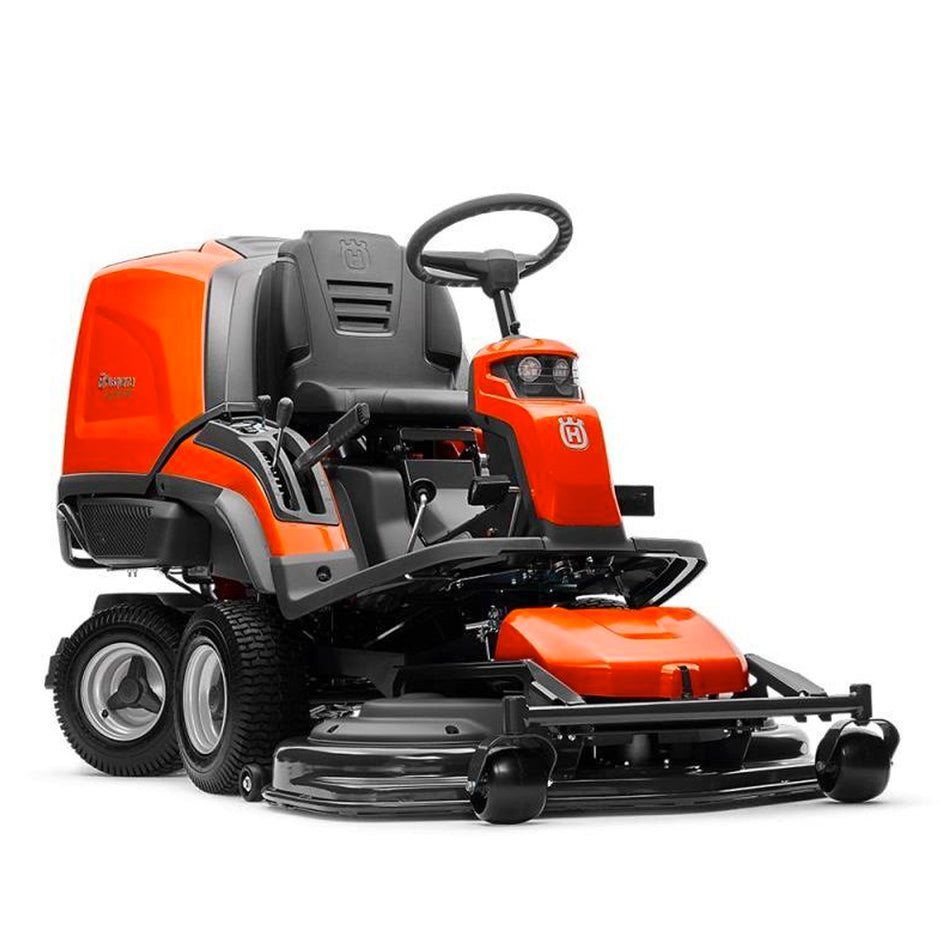 Husqvarna RC320TSAWD 112cm Deck - 20HP V-Twin Engine, includes 112cm deck, 5 year warranty option