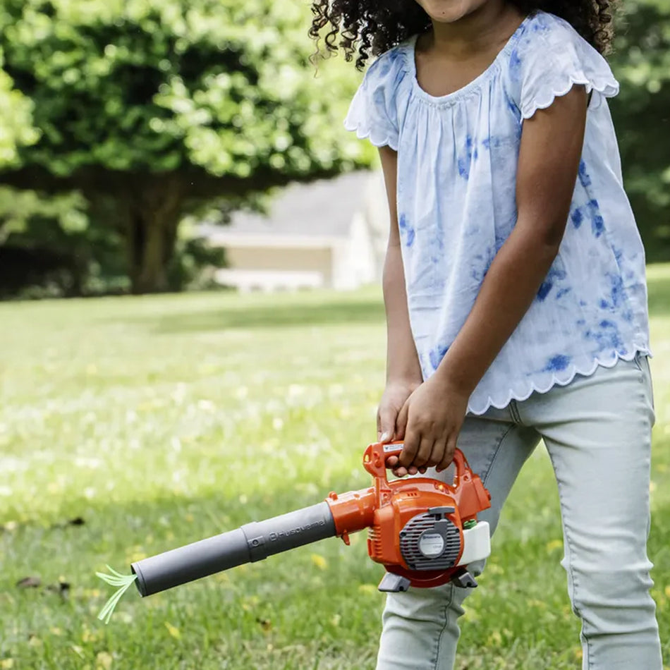 Husqvarna Toy Leaf Blower - Batteries Included!