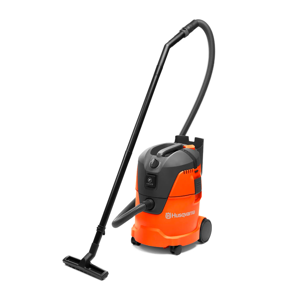 Husqvarna WDC325L Vacuum Cleaner - User-friendly vacuum cleaner with 25L container capacity, 3.5m hose length