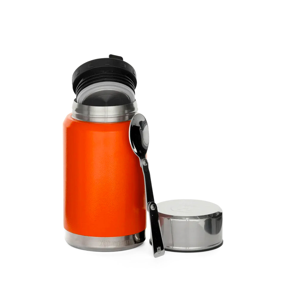 Husqvarna Xplorer 0.6L Food Can - Fill up quickly with energy and serve lunch from this handy food can