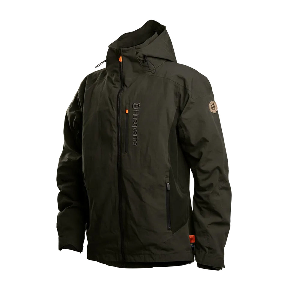 Husqvarna Mens Husqvarna Xplorer Shell Jacket - Forest Green - all sizes available!