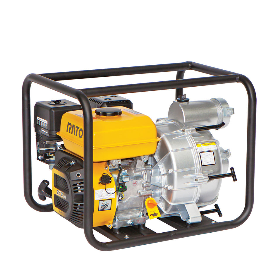 RATO 3” Sewage/Trash Pump - 212cc trash and sewage pump with a 66m3/h discharge capacity