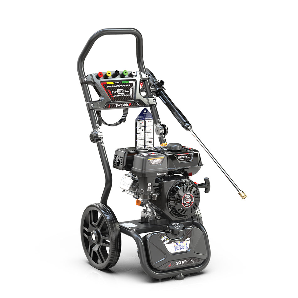 RATO PW3100-H Pressure Washer - 7hp motor-powered fast flow pressure-washer with a max. pressure of 3200psi