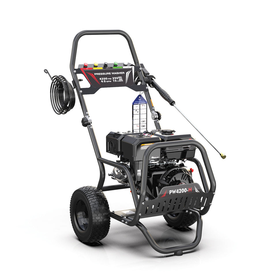 Rato PW4200-H Pressure Washer - Pro-level 420cc pressure washer with 5000psi spray and copper pump!