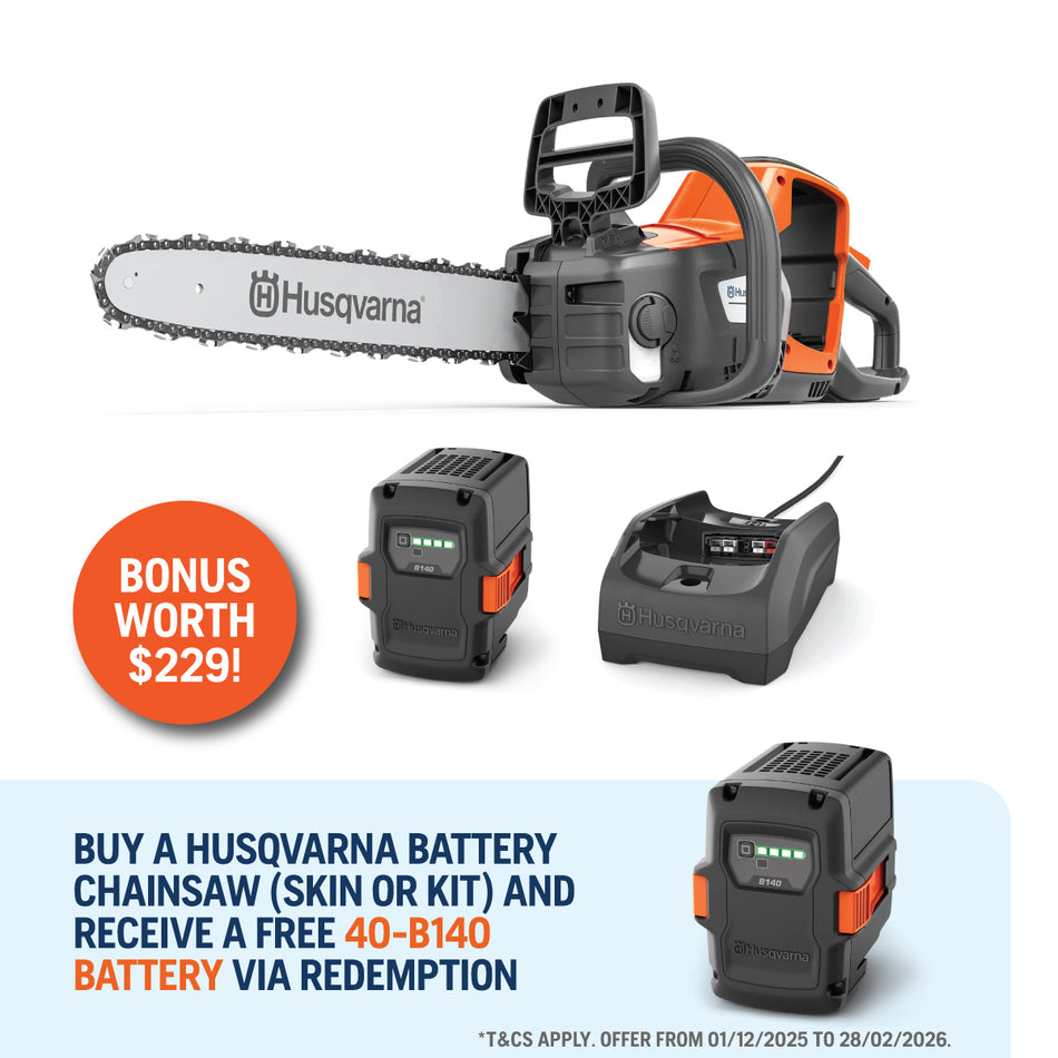 Husqvarna 240i Battery Chainsaw - *Brand New* Powerful battery saw for the homeowner with 16" bar!